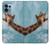 W3680 Cute Smile Giraffe Funda Carcasa Case y Caso Del Tirón Funda para Motorola Edge+ (2023), X40, X40 Pro, Edge 40 Pro