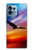 W3841 Bald Eagle Flying Colorful Sky Funda Carcasa Case y Caso Del Tirón Funda para Motorola Edge+ (2023), X40, X40 Pro, Edge 40 Pro