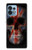 W3848 United Kingdom Flag Skull Funda Carcasa Case y Caso Del Tirón Funda para Motorola Edge+ (2023), X40, X40 Pro, Edge 40 Pro