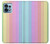 W3849 Colorful Vertical Colors Funda Carcasa Case y Caso Del Tirón Funda para Motorola Edge+ (2023), X40, X40 Pro, Edge 40 Pro