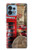 W3856 Vintage London British Funda Carcasa Case y Caso Del Tirón Funda para Motorola Edge+ (2023), X40, X40 Pro, Edge 40 Pro