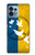 W3857 Peace Dove Ukraine Flag Funda Carcasa Case y Caso Del Tirón Funda para Motorola Edge+ (2023), X40, X40 Pro, Edge 40 Pro