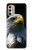 W2046 Bald Eagle Funda Carcasa Case y Caso Del Tirón Funda para Motorola Moto G Stylus 4G (2022)