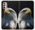 W2046 Bald Eagle Funda Carcasa Case y Caso Del Tirón Funda para Motorola Moto G Stylus 4G (2022)