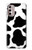 W2096 Seamless Cow Pattern Funda Carcasa Case y Caso Del Tirón Funda para Motorola Moto G Stylus 4G (2022)