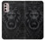 W3619 Dark Gothic Lion Funda Carcasa Case y Caso Del Tirón Funda para Motorola Moto G Stylus 4G (2022)