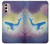 W3802 Dream Whale Pastel Fantasy Funda Carcasa Case y Caso Del Tirón Funda para Motorola Moto G Stylus 4G (2022)