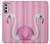 W3805 Flamingo Pink Pastel Funda Carcasa Case y Caso Del Tirón Funda para Motorola Moto G Stylus 4G (2022)