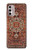 W3813 Persian Carpet Rug Pattern Funda Carcasa Case y Caso Del Tirón Funda para Motorola Moto G Stylus 4G (2022)