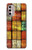 W3861 Colorful Container Block Funda Carcasa Case y Caso Del Tirón Funda para Motorola Moto G Stylus 4G (2022)