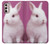 W3870 Cute Baby Bunny Funda Carcasa Case y Caso Del Tirón Funda para Motorola Moto G Stylus 4G (2022)