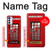 W0058 British Red Telephone Box Funda Carcasa Case y Caso Del Tirón Funda para Motorola Moto G42
