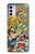 W0454 Japan Tattoo Funda Carcasa Case y Caso Del Tirón Funda para Motorola Moto G42