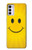 W1146 Yellow Sun Smile Funda Carcasa Case y Caso Del Tirón Funda para Motorola Moto G42