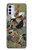 W2699 Ito Jakuchu Rooster Funda Carcasa Case y Caso Del Tirón Funda para Motorola Moto G42