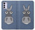 W3271 Donkey Cartoon Funda Carcasa Case y Caso Del Tirón Funda para Motorola Moto G42
