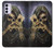 W3594 Grim Reaper Wins Poker Funda Carcasa Case y Caso Del Tirón Funda para Motorola Moto G42