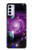 W3689 Galaxy Outer Space Planet Funda Carcasa Case y Caso Del Tirón Funda para Motorola Moto G42
