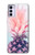 W3711 Pink Pineapple Funda Carcasa Case y Caso Del Tirón Funda para Motorola Moto G42