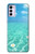 W3720 Summer Ocean Beach Funda Carcasa Case y Caso Del Tirón Funda para Motorola Moto G42