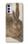 W3781 Albrecht Durer Young Hare Funda Carcasa Case y Caso Del Tirón Funda para Motorola Moto G42