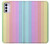 W3849 Colorful Vertical Colors Funda Carcasa Case y Caso Del Tirón Funda para Motorola Moto G42