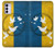 W3857 Peace Dove Ukraine Flag Funda Carcasa Case y Caso Del Tirón Funda para Motorola Moto G42