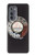 W0059 Retro Rotary Phone Dial On Funda Carcasa Case y Caso Del Tirón Funda para Motorola Edge (2022)