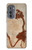 W0379 Dinosaur Fossil Funda Carcasa Case y Caso Del Tirón Funda para Motorola Edge (2022)