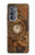 W3401 Clock Gear Steampunk Funda Carcasa Case y Caso Del Tirón Funda para Motorola Edge (2022)