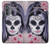 W3821 Sugar Skull Steam Punk Girl Gothic Funda Carcasa Case y Caso Del Tirón Funda para Motorola Edge (2022)