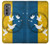 W3857 Peace Dove Ukraine Flag Funda Carcasa Case y Caso Del Tirón Funda para Motorola Edge (2022)