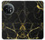 W2896 Gold Marble Graphic Printed Funda Carcasa Case y Caso Del Tirón Funda para OnePlus 11