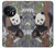 W3793 Cute Baby Panda Snow Painting Funda Carcasa Case y Caso Del Tirón Funda para OnePlus 11