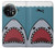 W3825 Cartoon Shark Sea Diving Funda Carcasa Case y Caso Del Tirón Funda para OnePlus 11