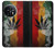 W3890 Reggae Rasta Flag Smoke Funda Carcasa Case y Caso Del Tirón Funda para OnePlus 11