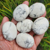 Small Howlite Palm Stones