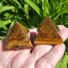 Tigers Eye pyramids