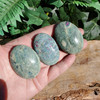 Ruby in Fuchsite Palm Stone, Heart Chakra Stone, Ruby Fuchsite Gemstone