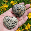 Dalmatian Jasper Hearts