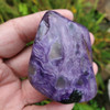 Charoite Palm Stones