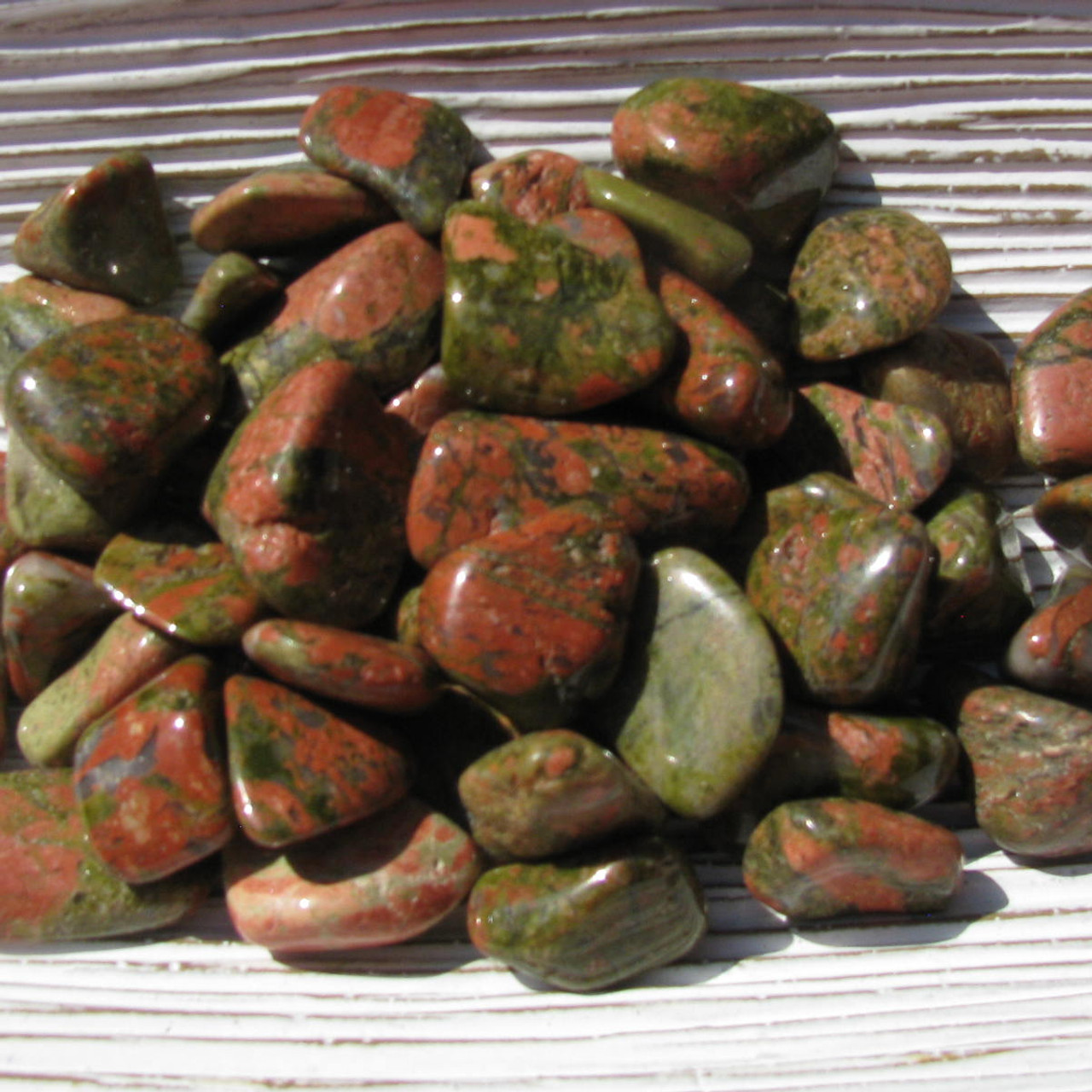 unakite crystal rocks raw stones for