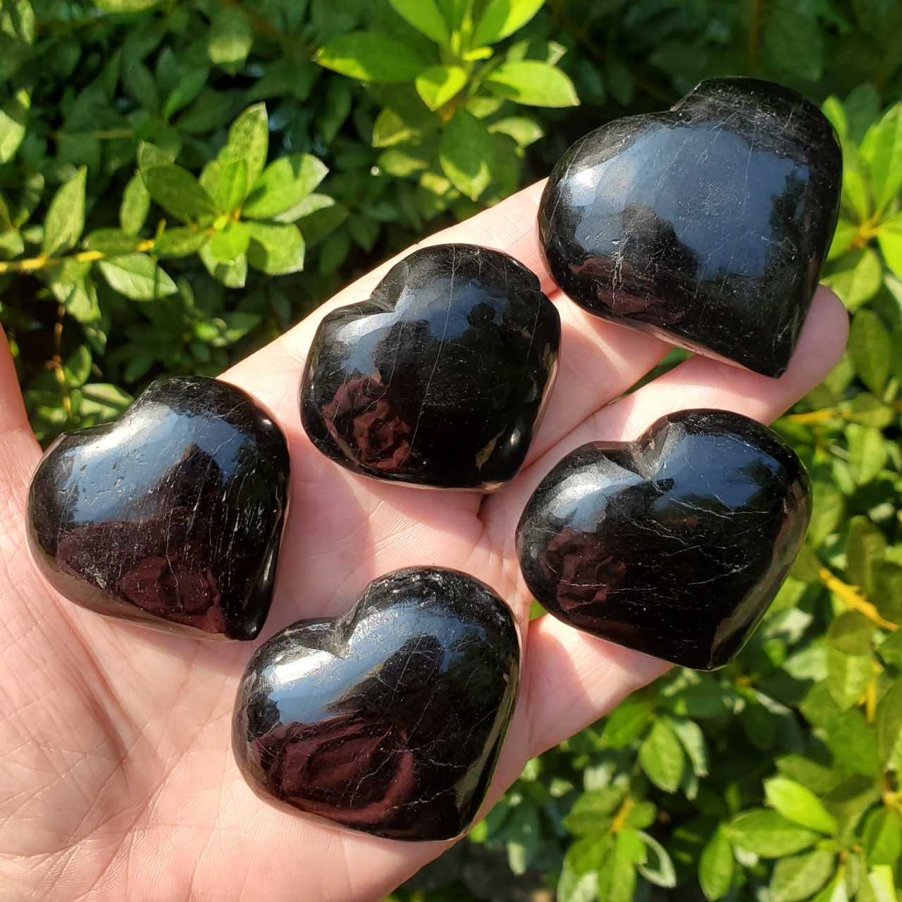 Black Tourmaline Cube Stones, Black Tourmaline Crystals & Gemstones