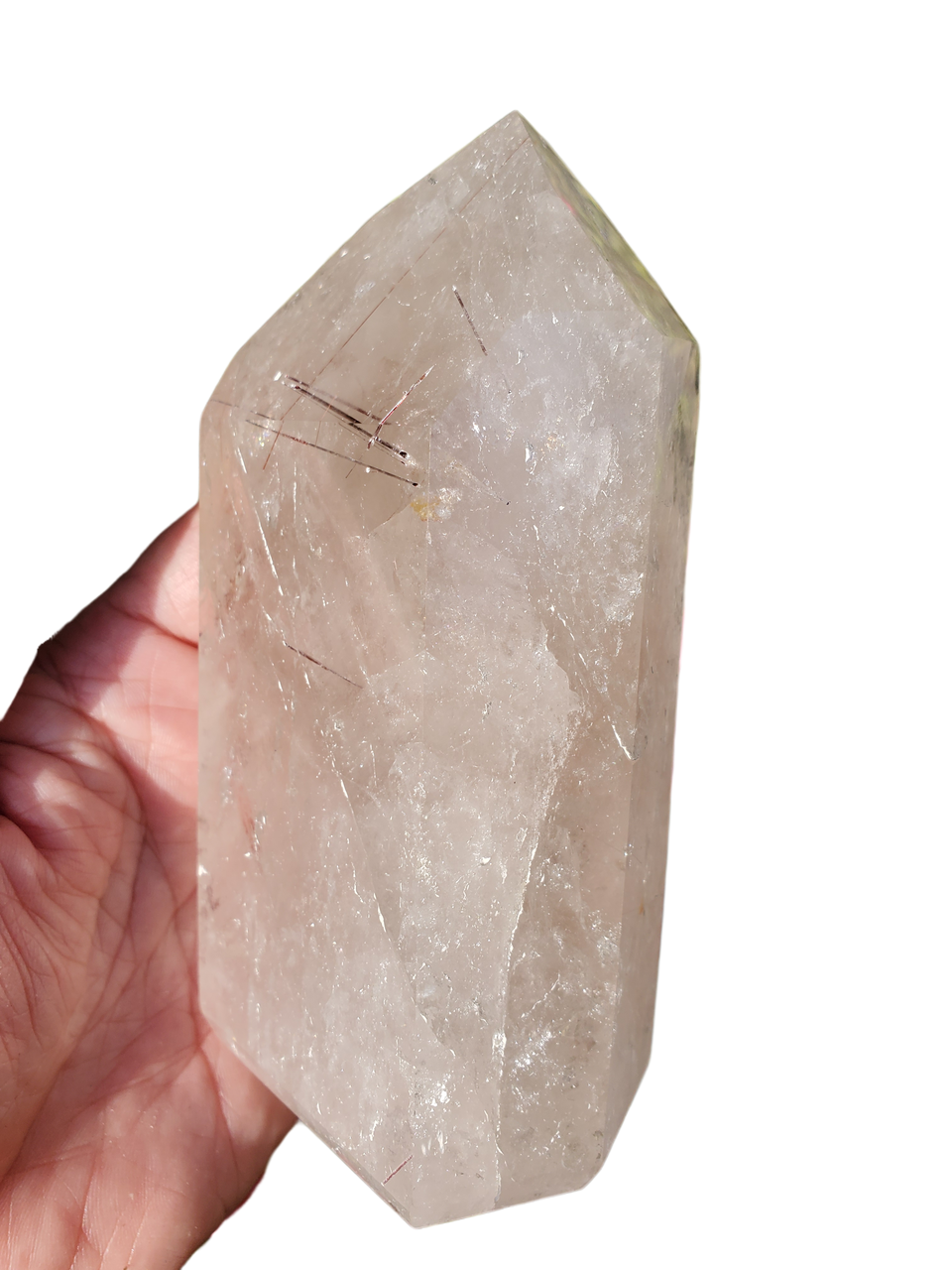 Rutilated Quartz Point Shop Healing Rutilated Quartz Crystals