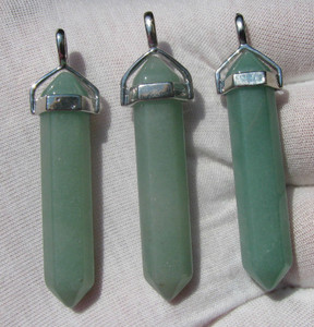 Aventurine Hexagon Pendant