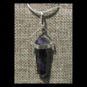 Amethyst Double Terminated Pendant
