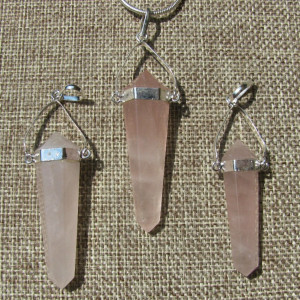 Rose Quartz Swing Pendant