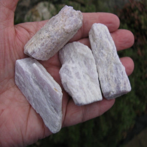Rough Kunzite Chunks