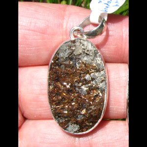 Oval Astrophyllite Pendant