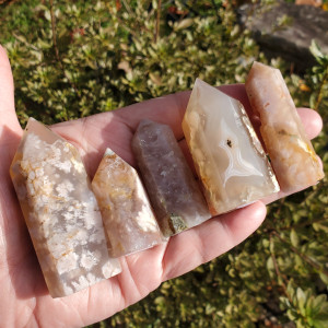 Flower Agate Points